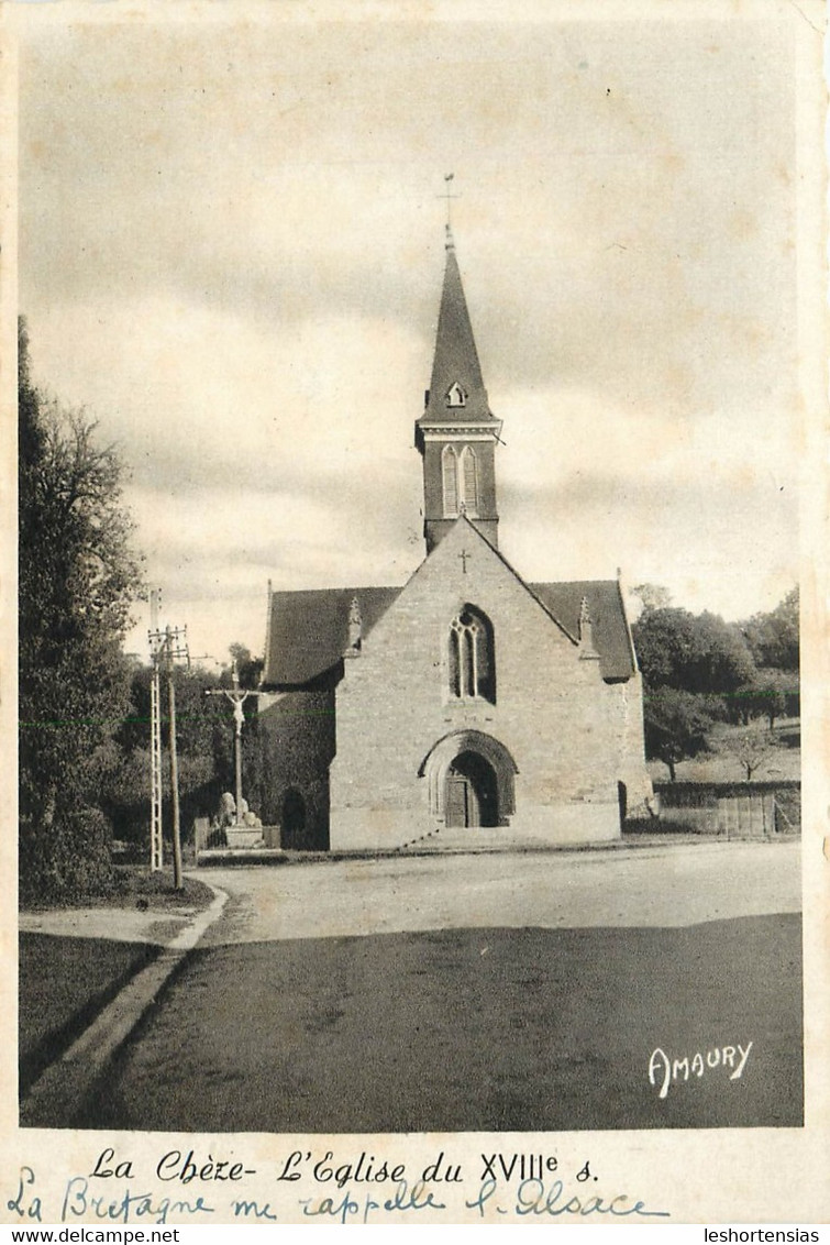 LA CHEZE EGLISE - La Chèze