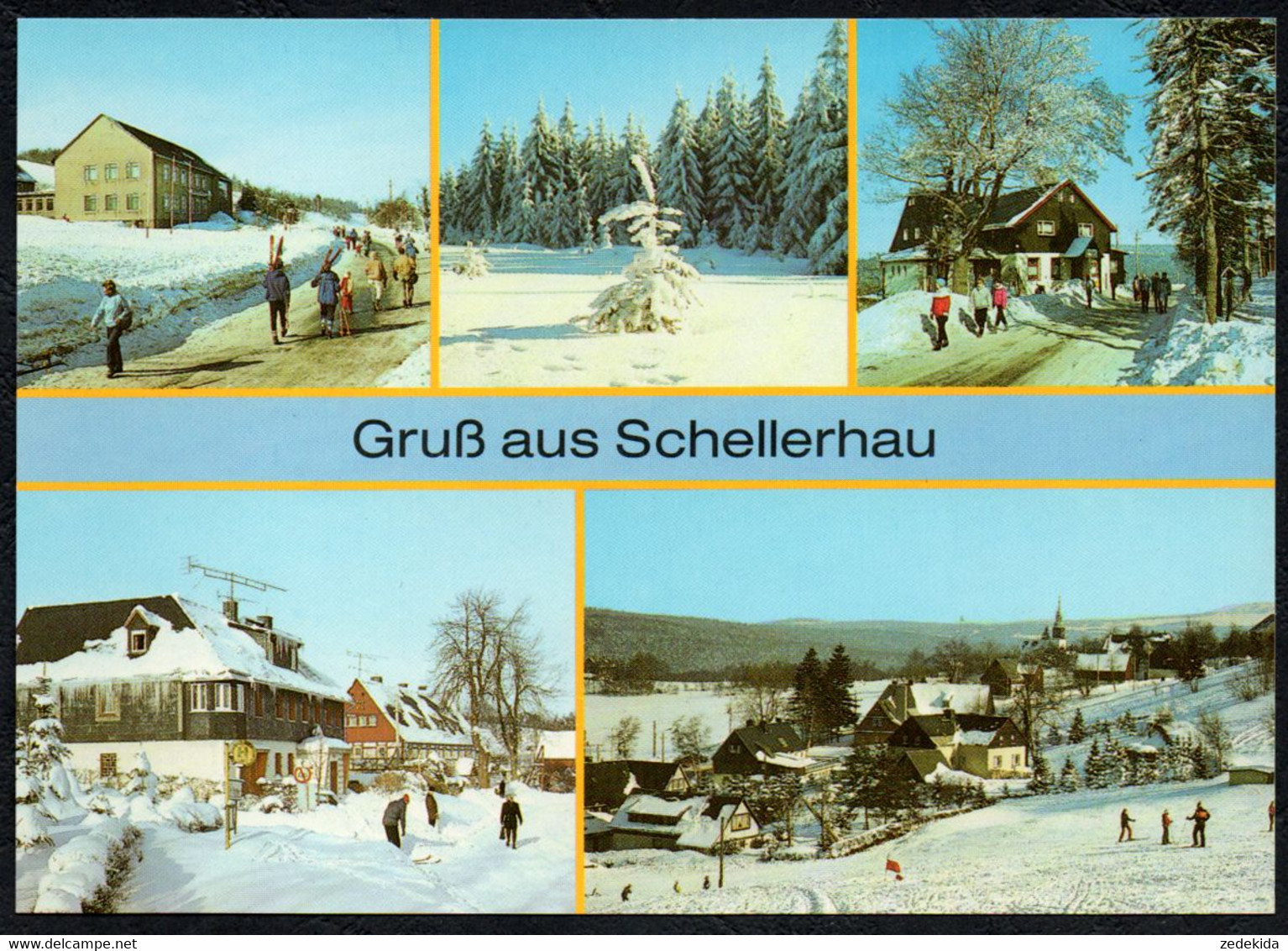 F1681 - TOP Schellerhau FDGB Casino Oberer Gasthof - Bild Und Heimat Reichenbach - Schellerhau