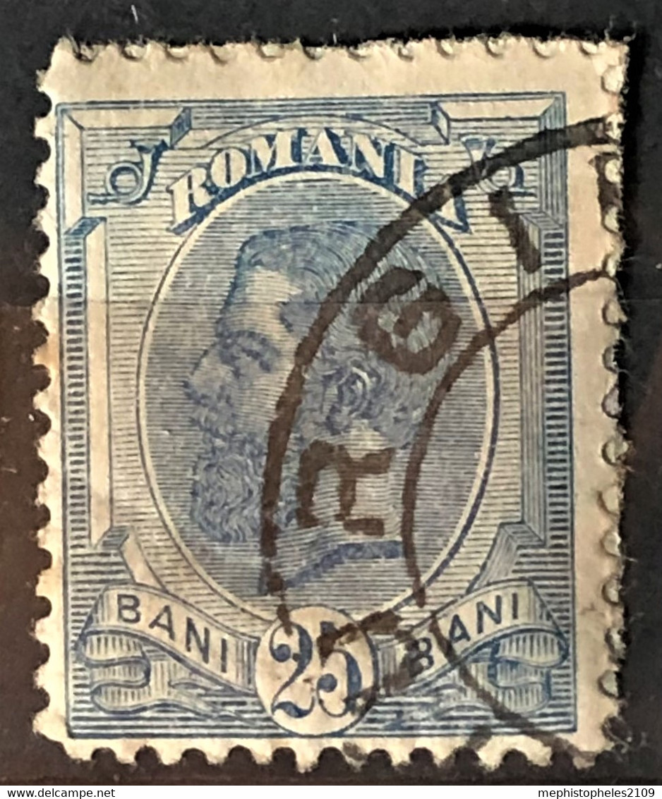 ROMANIA 1898 - Canceled - Sc# 127 - 25b - Oblitérés