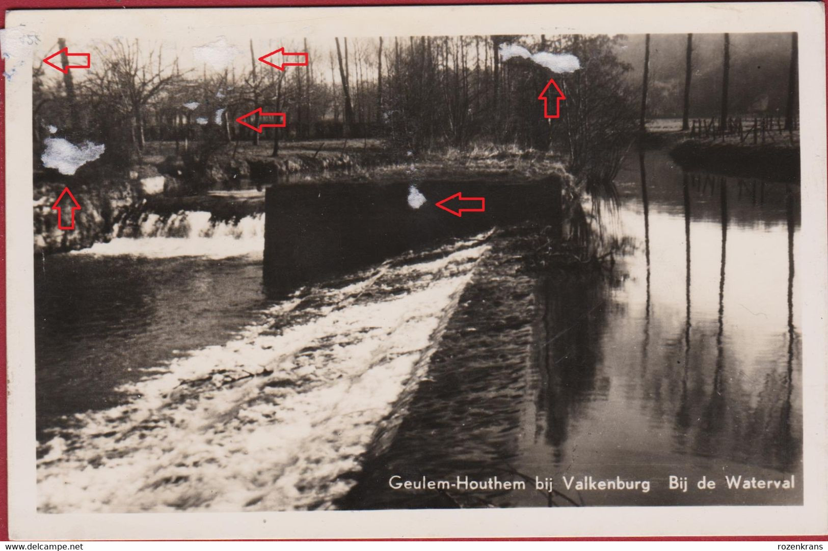 Geulem Houthem Bij Valkenburg Bij De Waterval Nederlands Limburg Nederland - Valkenburg