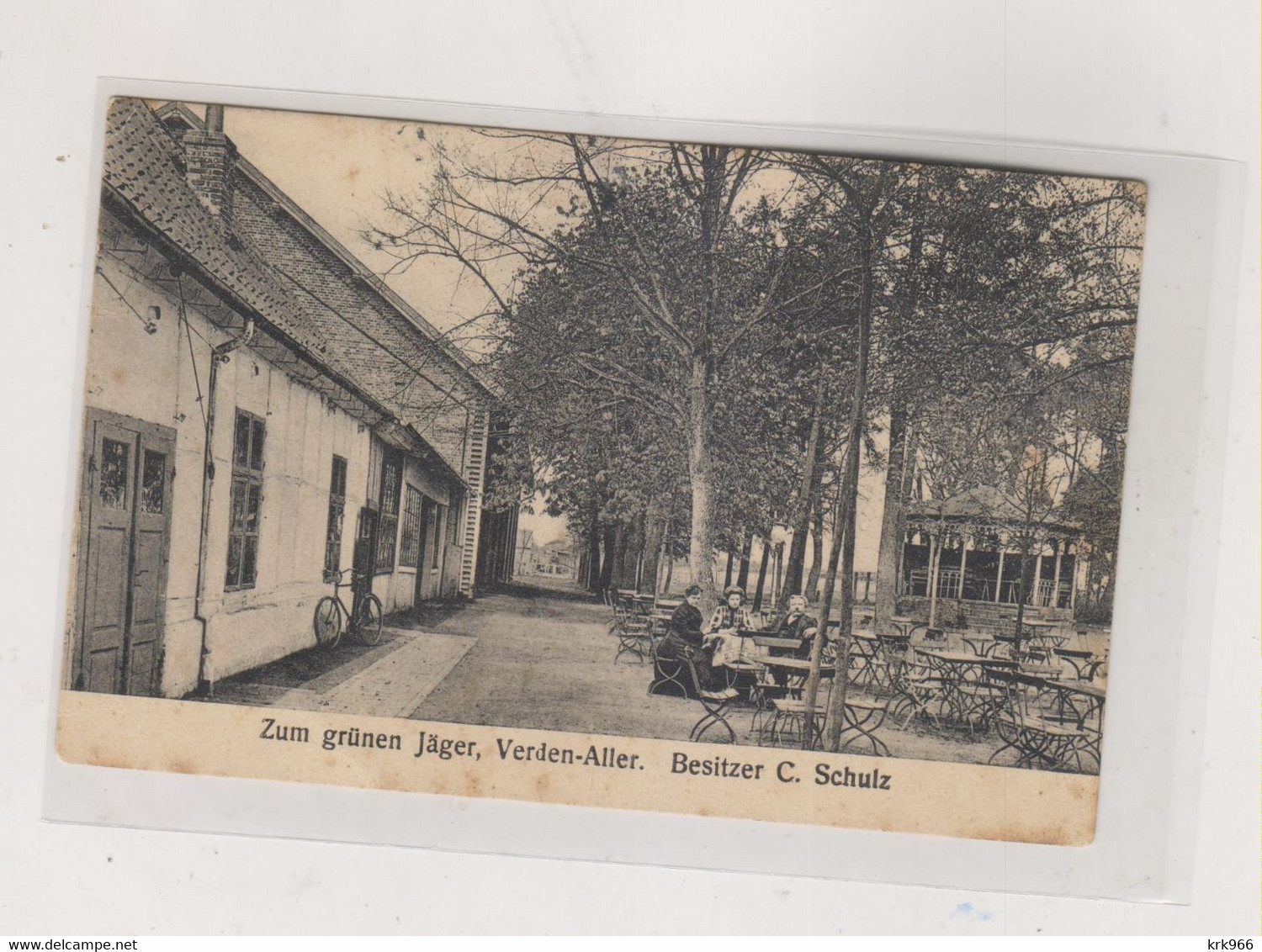 GERMANY VERDEN ZUM GRUNEN JAGER Nice Postcard - Verden