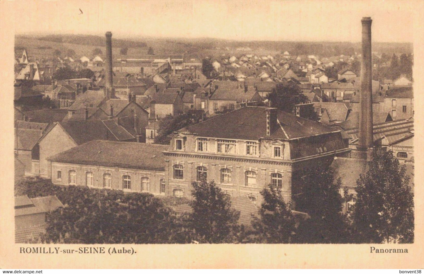 H1505 - ROMILLY Sur SEINE - D10 - Panorama - Romilly-sur-Seine