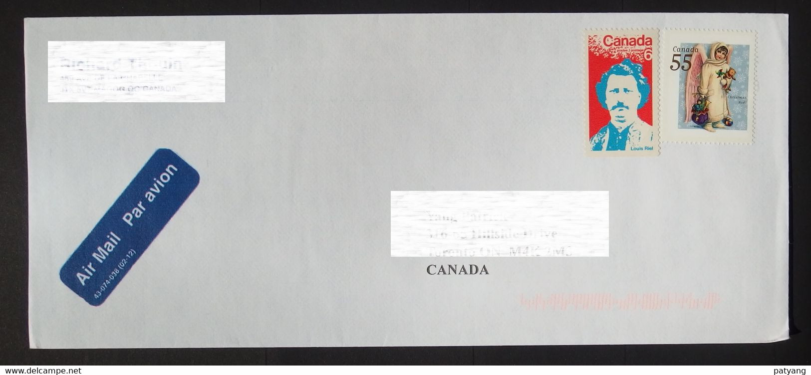 2013 Canada Domestic Cover - Autres & Non Classés