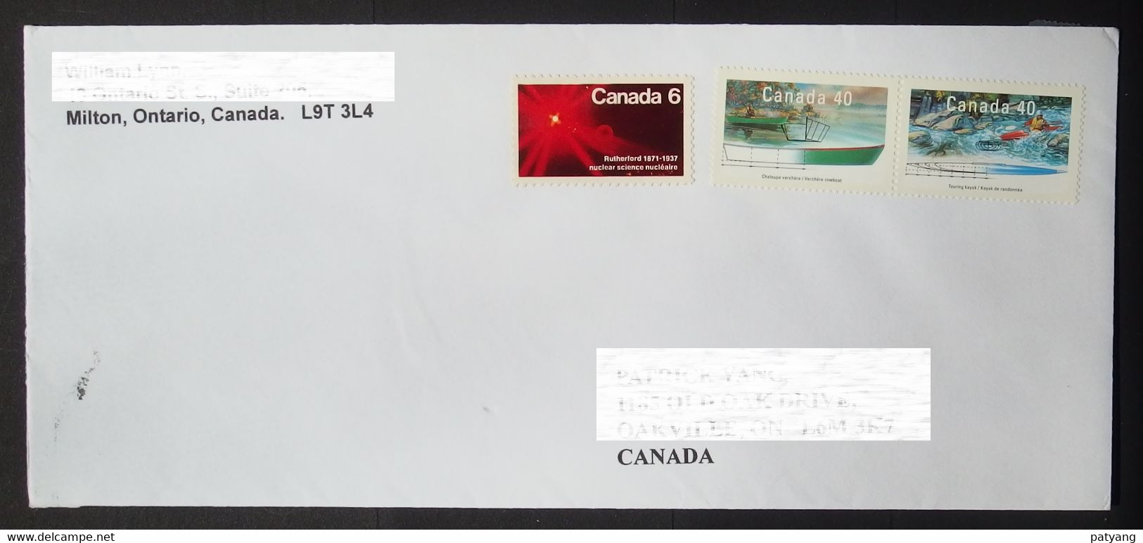 2018 Canada Domestic Cover - Cartas & Documentos