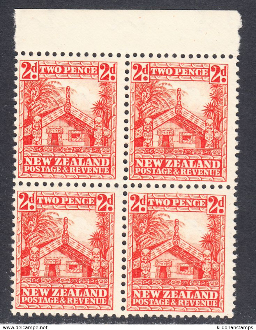 New Zealand 1936-42 Mint No Hinge, Block, Sc# ,SG 580 - Nuevos