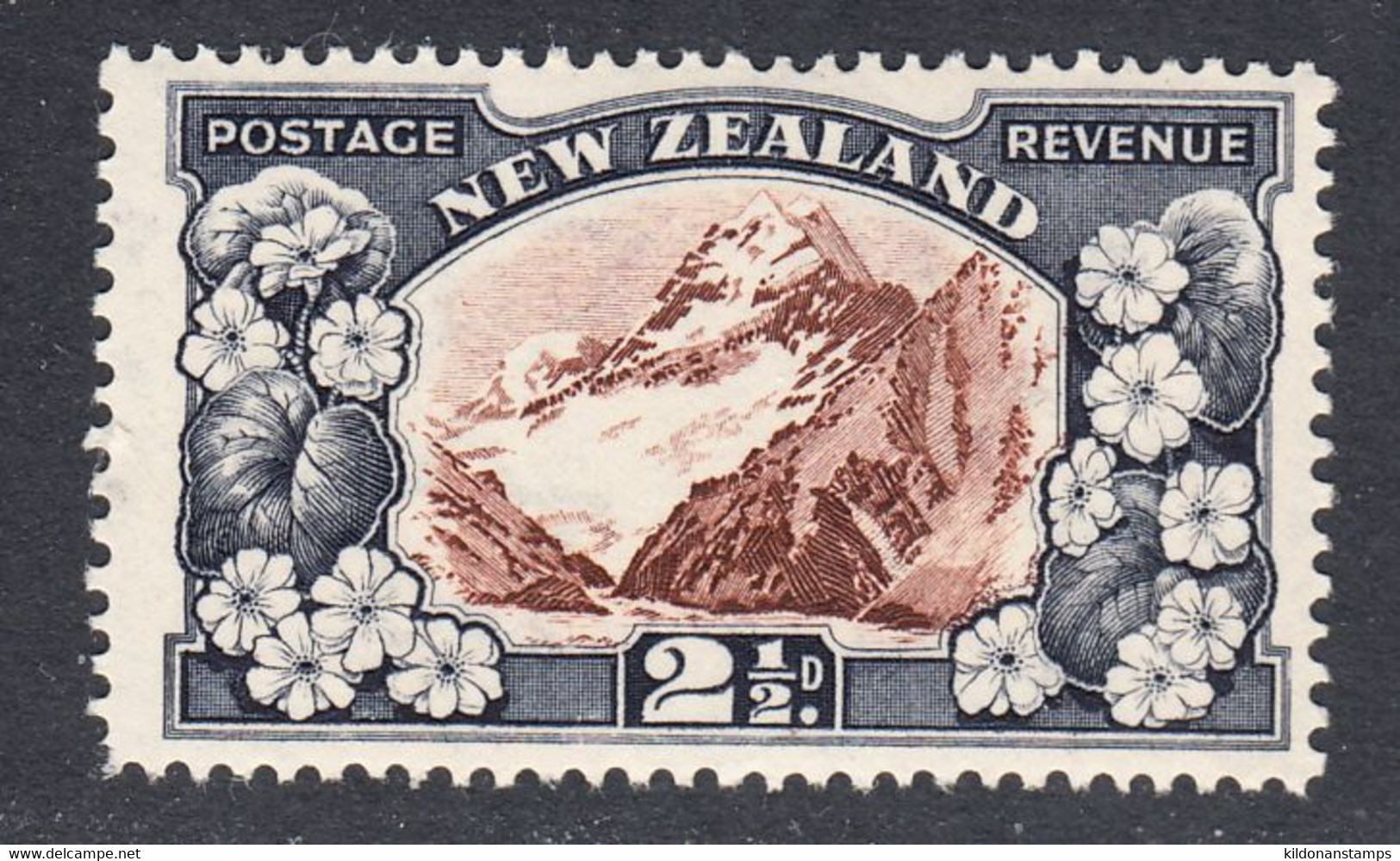 New Zealand 1936-42 Mint No Hinge, Perf 13-14x13.5, Sc# ,SG 581 - Unused Stamps