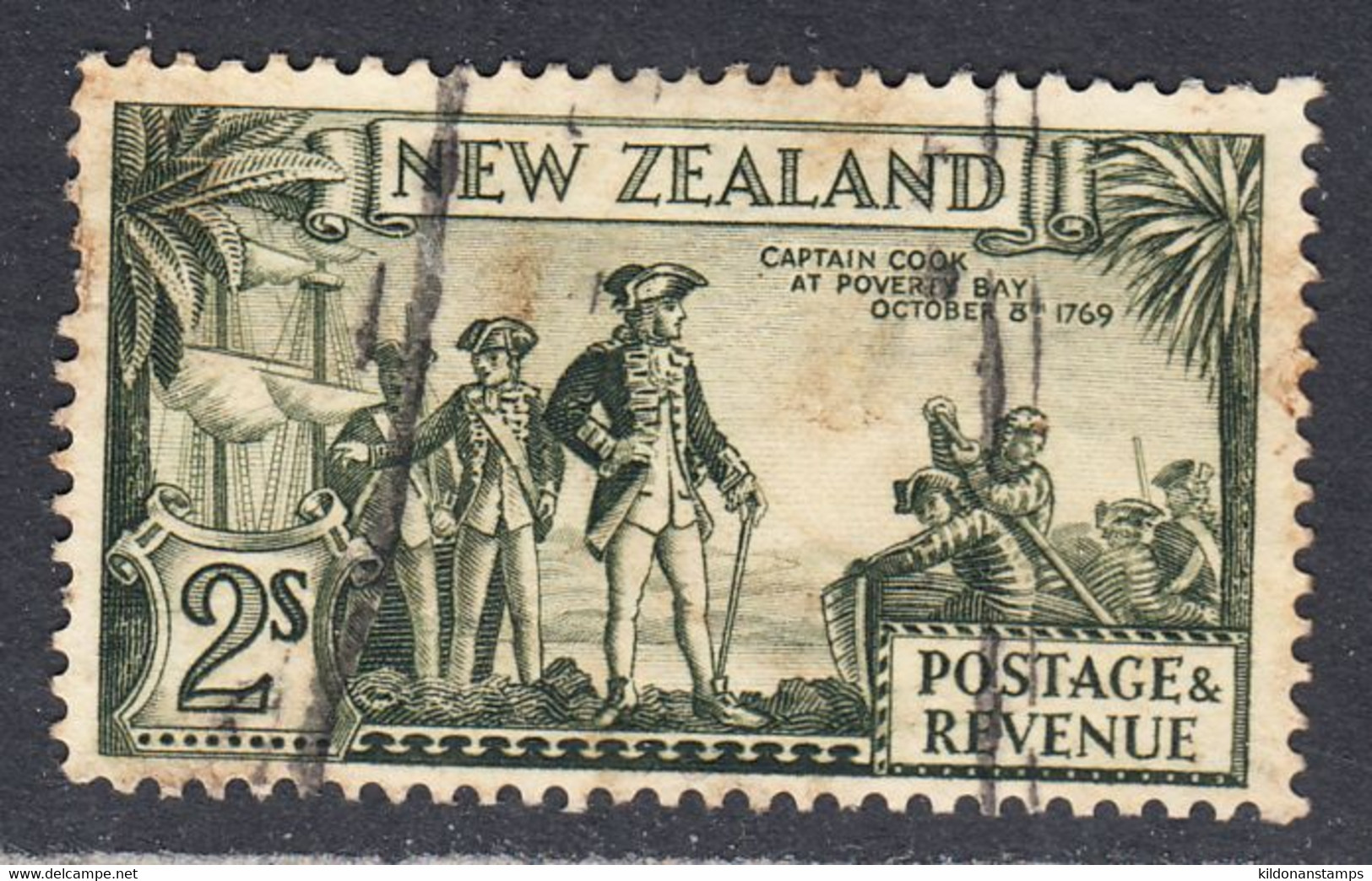 New Zealand 1935-42, Cancelled, Perf 13.5x14, Sc# ,SG 589c - Nuevos