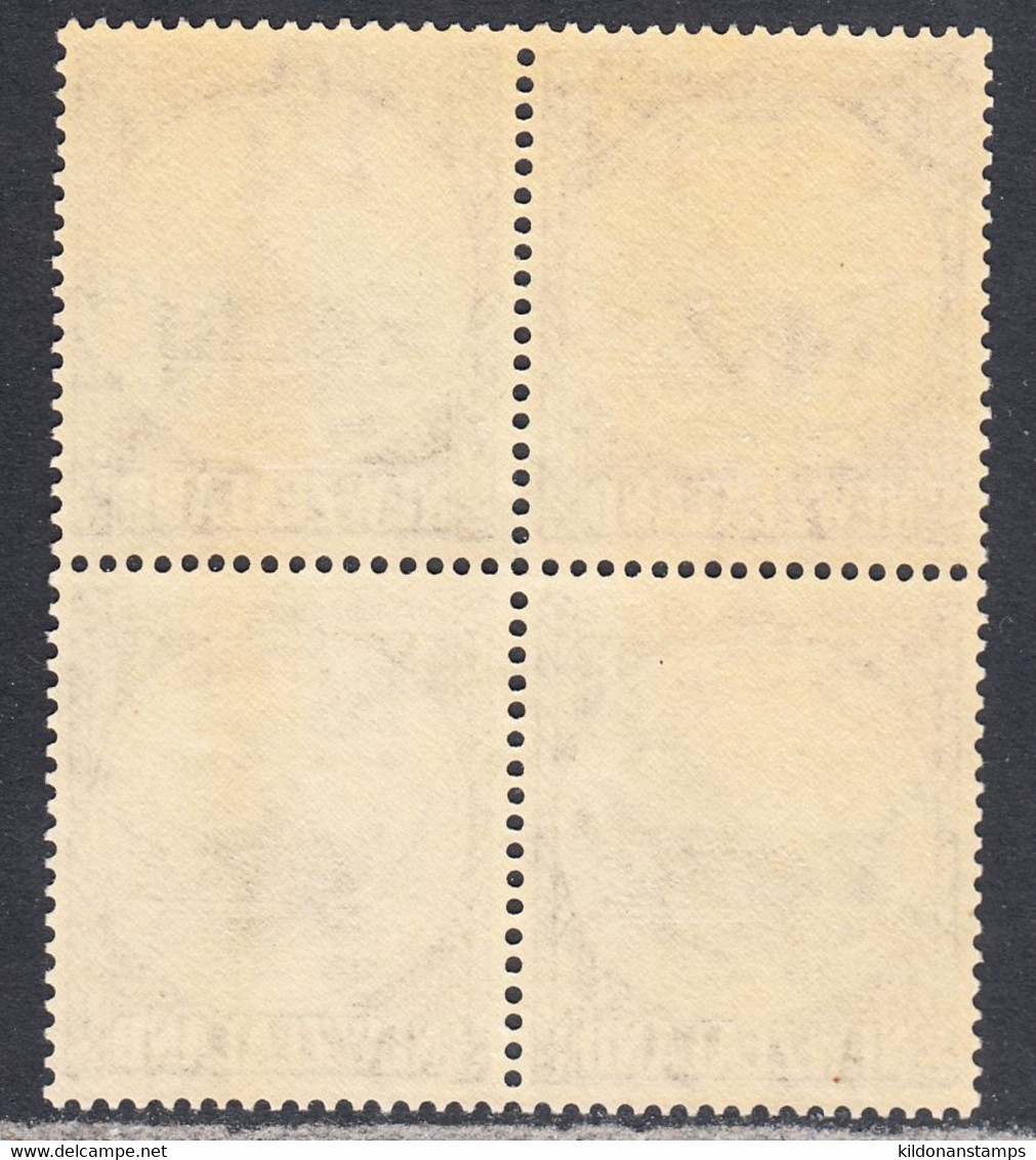 New Zealand 1935-42 Mint No Hinge, Perf 14x13.5, Block, Sc# ,SG 583 - Nuevos