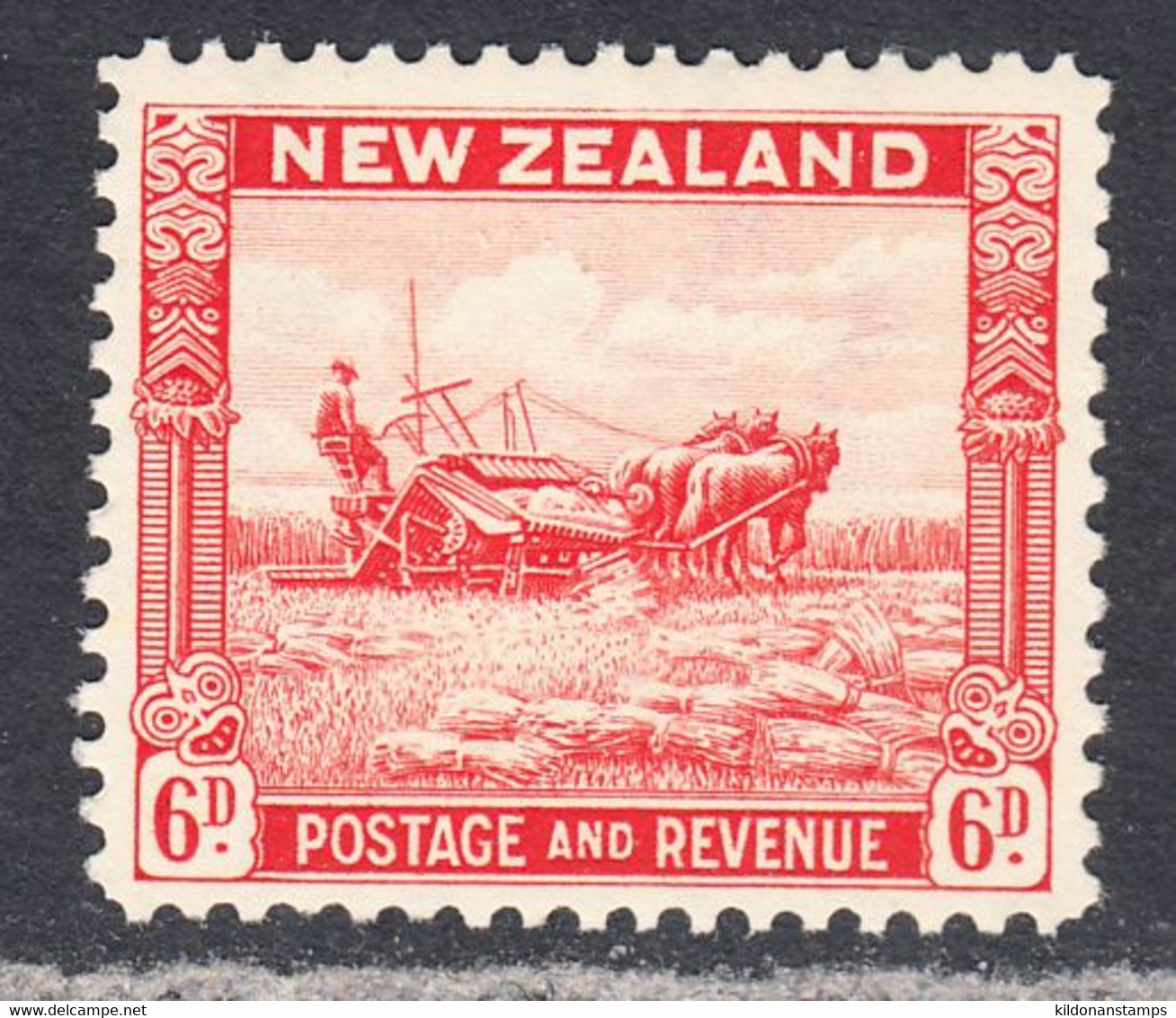 New Zealand 1936-42 Mint No Hinge, Perf `12.5, Sc# ,SG 585b - Ungebraucht