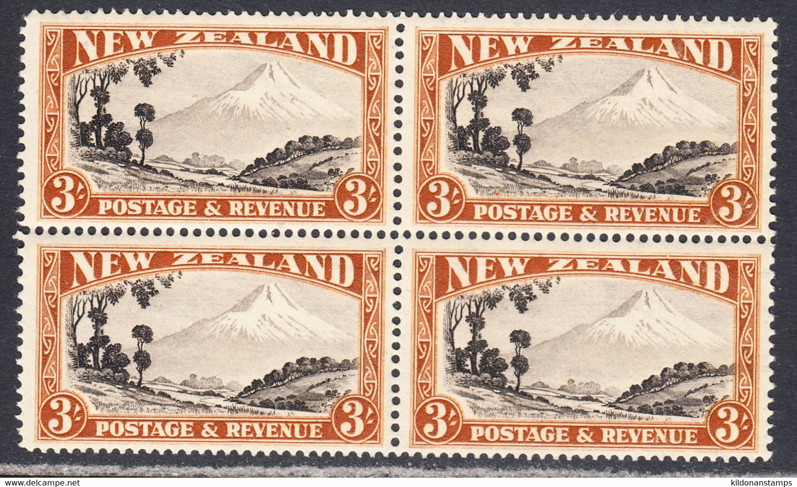 New Zealand 1936-42 Mint No Hinge, Perf 13-14x13.5, Sc# ,SG 590 - Neufs