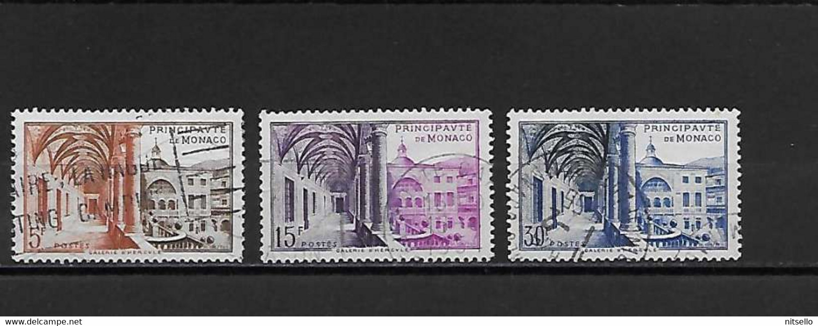 LOTE 2198A  ///   MONACO  YVERT Nº: 383/385     ¡¡¡ OFERTA - LIQUIDATION - JE LIQUIDE !!! - Used Stamps