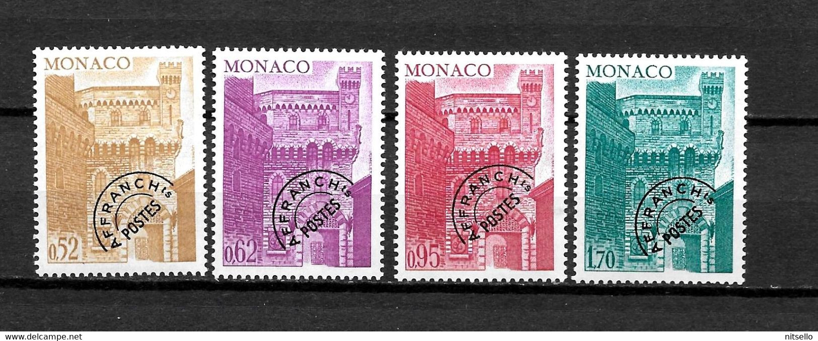 LOTE 2198A  ///   MONACO  PREO YVERT Nº: 42/45 **MNH  CATALOG/COTE: 5,50€    ¡¡¡ OFERTA - LIQUIDATION - JE LIQUIDE !!! - Prematasellado