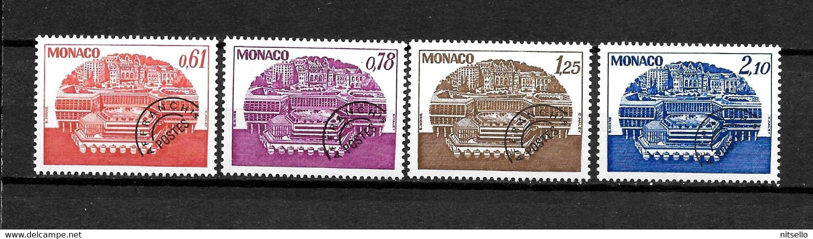 LOTE 2198A  ///   MONACO  PREO YVERT Nº: 54/57 **MNH  CATALOG/COTE: 4.25€    ¡¡¡ OFERTA - LIQUIDATION - JE LIQUIDE !!! - Voorafgestempeld