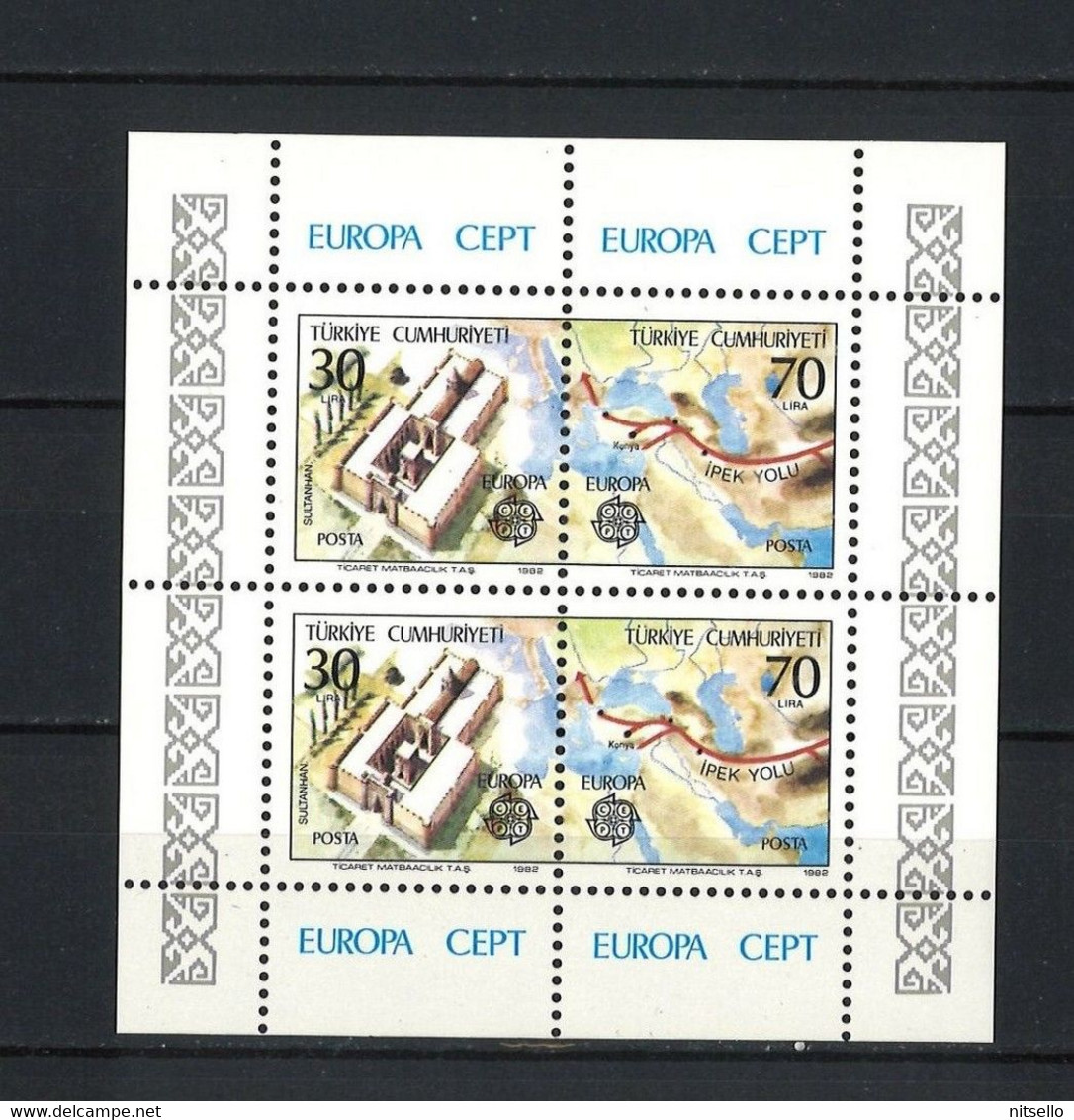 LOTE 2056  ///   (C035) EUROPA CEPT  AÑO 1980 BLQ 23 **MNH  ¡¡¡ OFERTA - LIQUIDATION - JE LIQUIDE !!! - 1982