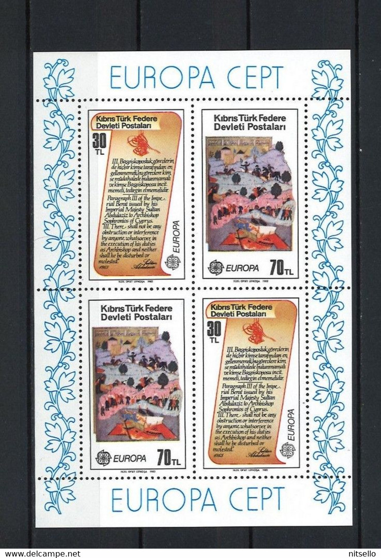 LOTE 2056  ///   (C035) EUROPA CEPT  AÑO 1980 BLQ 3 **MNH  ¡¡¡ OFERTA - LIQUIDATION - JE LIQUIDE !!! - 1982