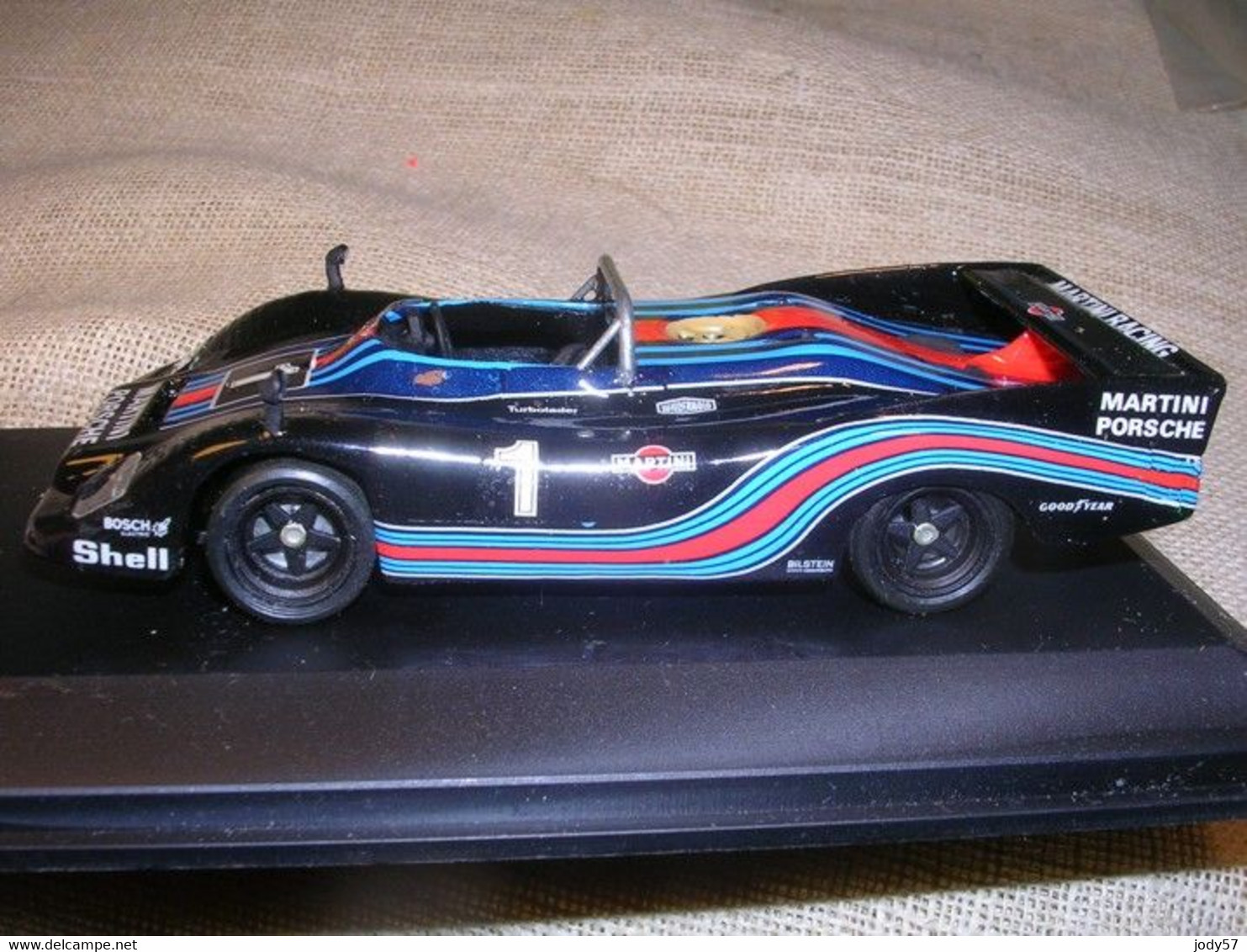 PORSCHE 936 MARTINI -BLACK - 300 KM. NURBURGRING 1976 - ROLF STOMMELEN - FDS - 1/43 - Andere & Zonder Classificatie