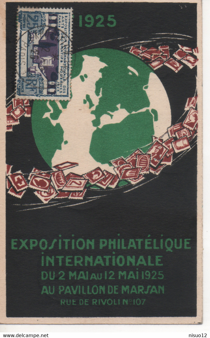 Exposition Philatélique Internationale 2 Mai Au 12 Mai 1925 - 1921-1960: Periodo Moderno