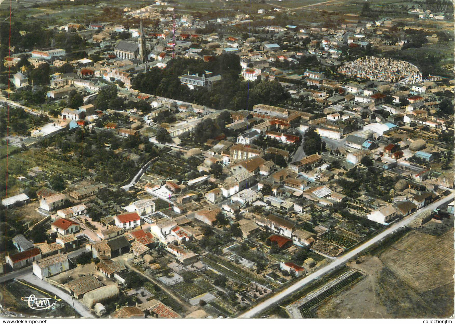 CPSM FRANCE 85 "Saint Michel En Lherm, Vue Générale" - Saint Michel En L'Herm