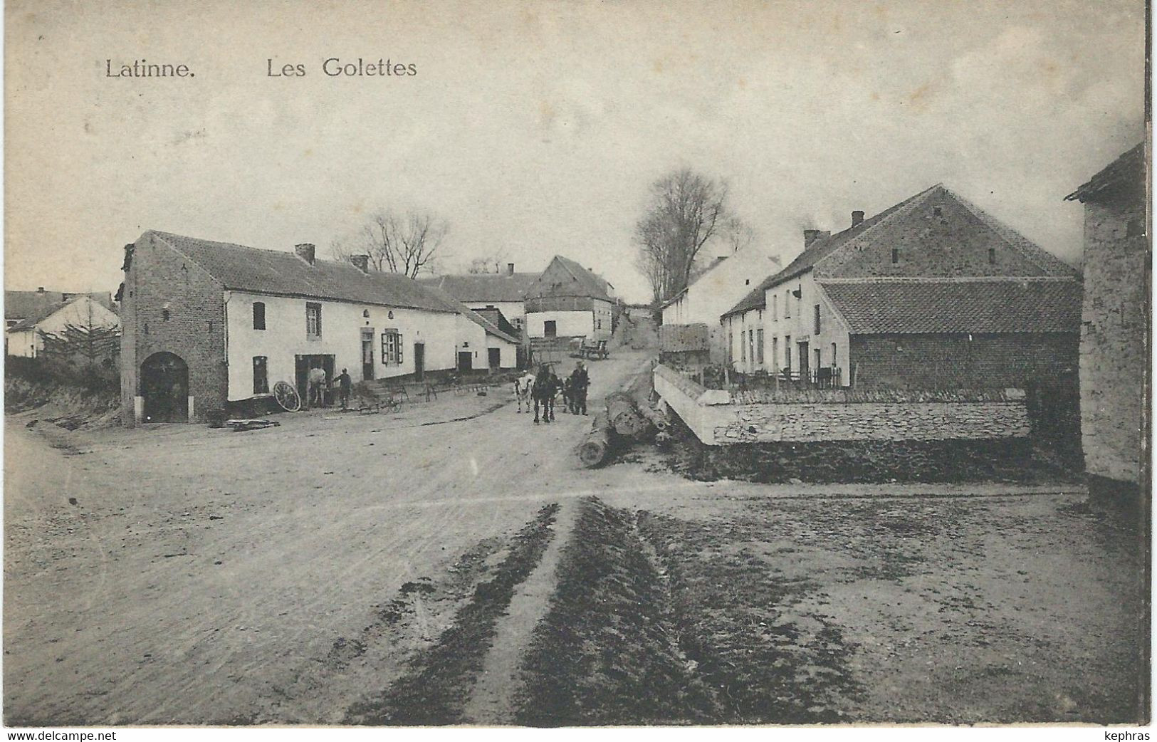 LATINNE : Les Golettes - Cachet De La Poste 1936 - Braives