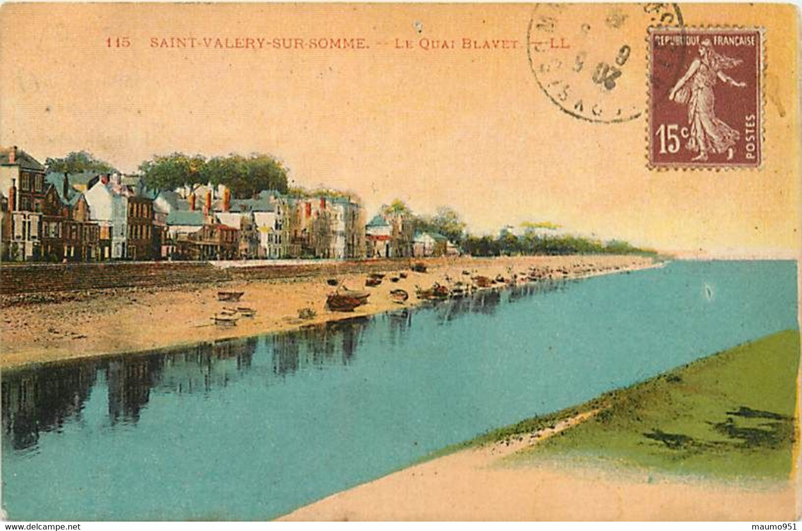 80 SAINT VALERY SUR SOMME - Le Quai Blavet - Saint Valery Sur Somme