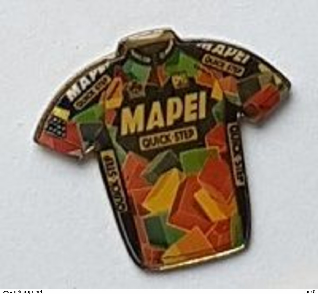 Pin's  Sport  Cyclisme  Maillot  MAPEI  QUICK . STEP - Radsport