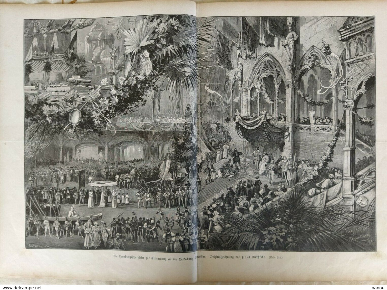 Über Land Und Meer 1893, Band 70, Nr 30. Italien Italia. Hamburg Potsdam - Altri & Non Classificati