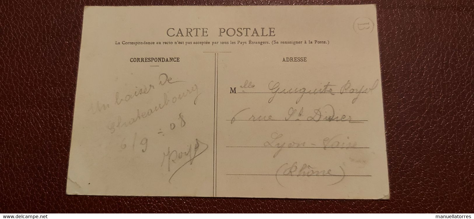 Ancienne Carte Postale - Chateaubourg - Les Bords Du Rhône - Sonstige & Ohne Zuordnung
