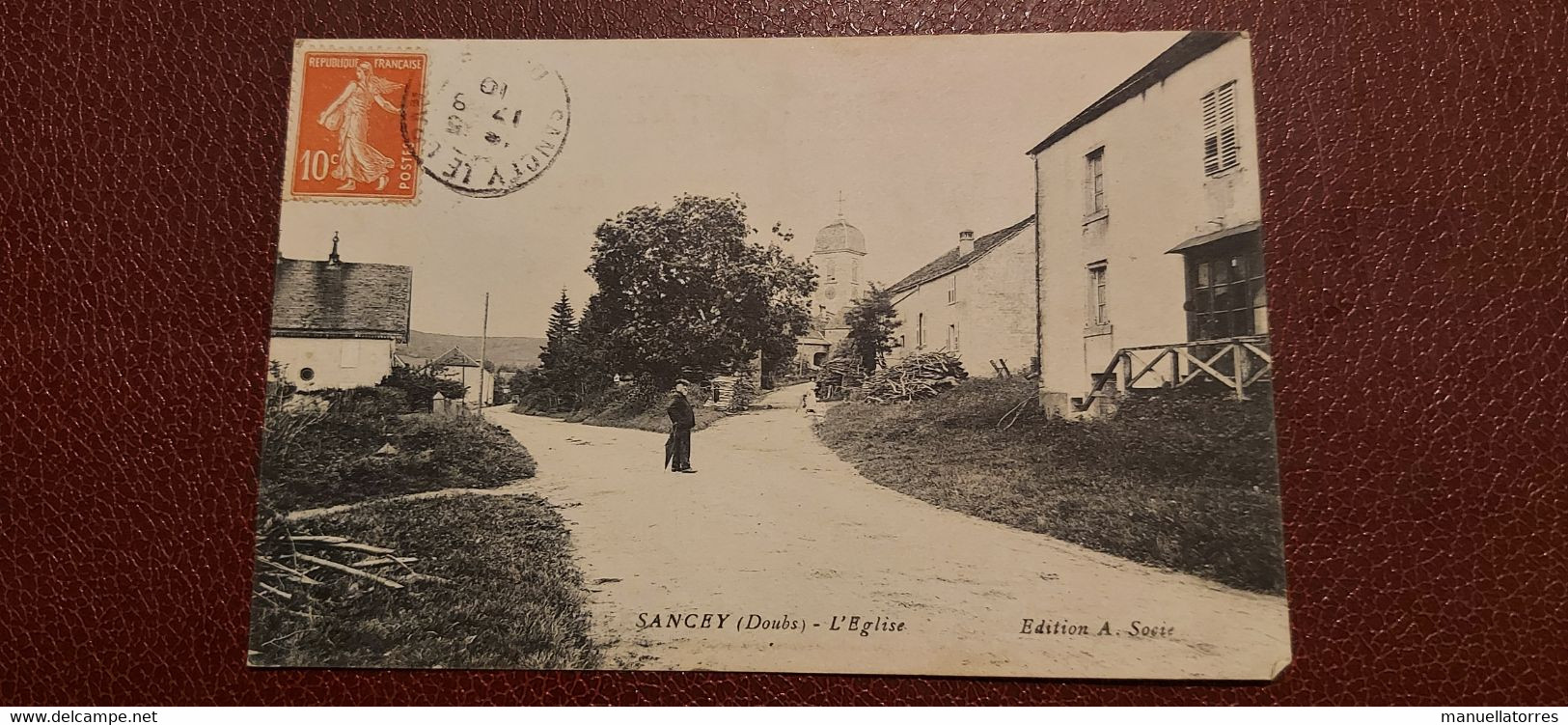 Ancienne Carte Postale - Sancey - L'eglise - Other & Unclassified