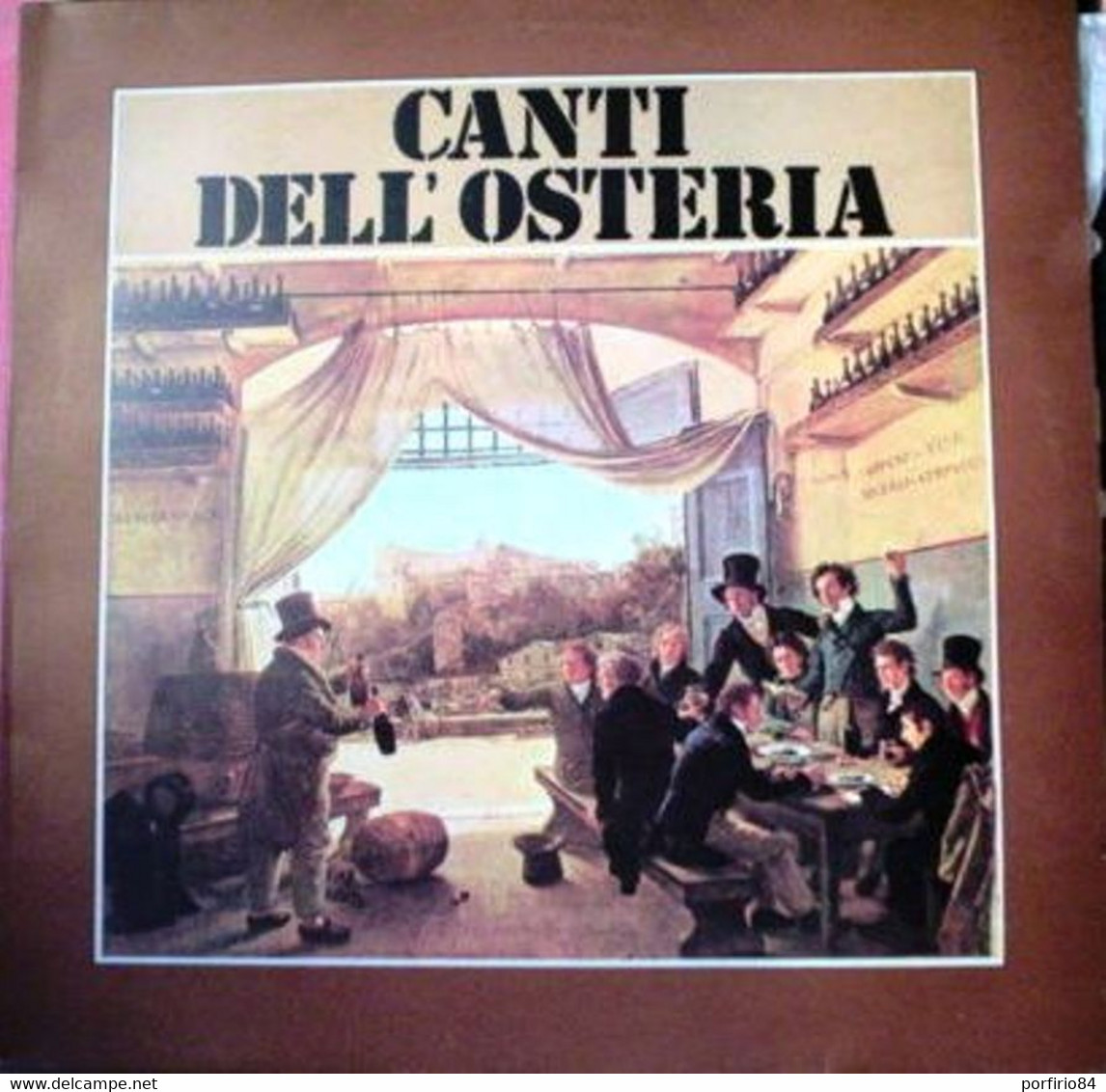 M. CIPOLLA E GRUPPO NAVIGLIO GRANDE LP 33 Giri CANTI DELL'OSTERIA -1969 EDIZ. ST - Sonstige - Italienische Musik