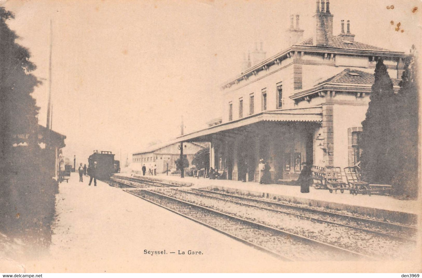 SEYSSEL - La Gare - Train, Voie Ferrée - Seyssel