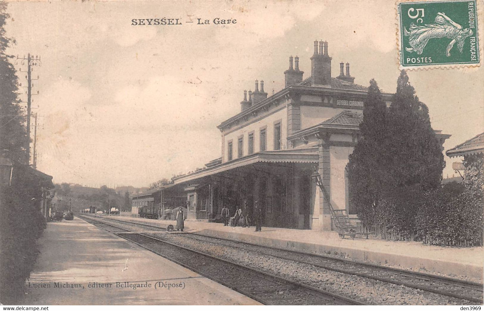 SEYSSEL - Corbonod - La Gare - Voie Ferrée - Seyssel