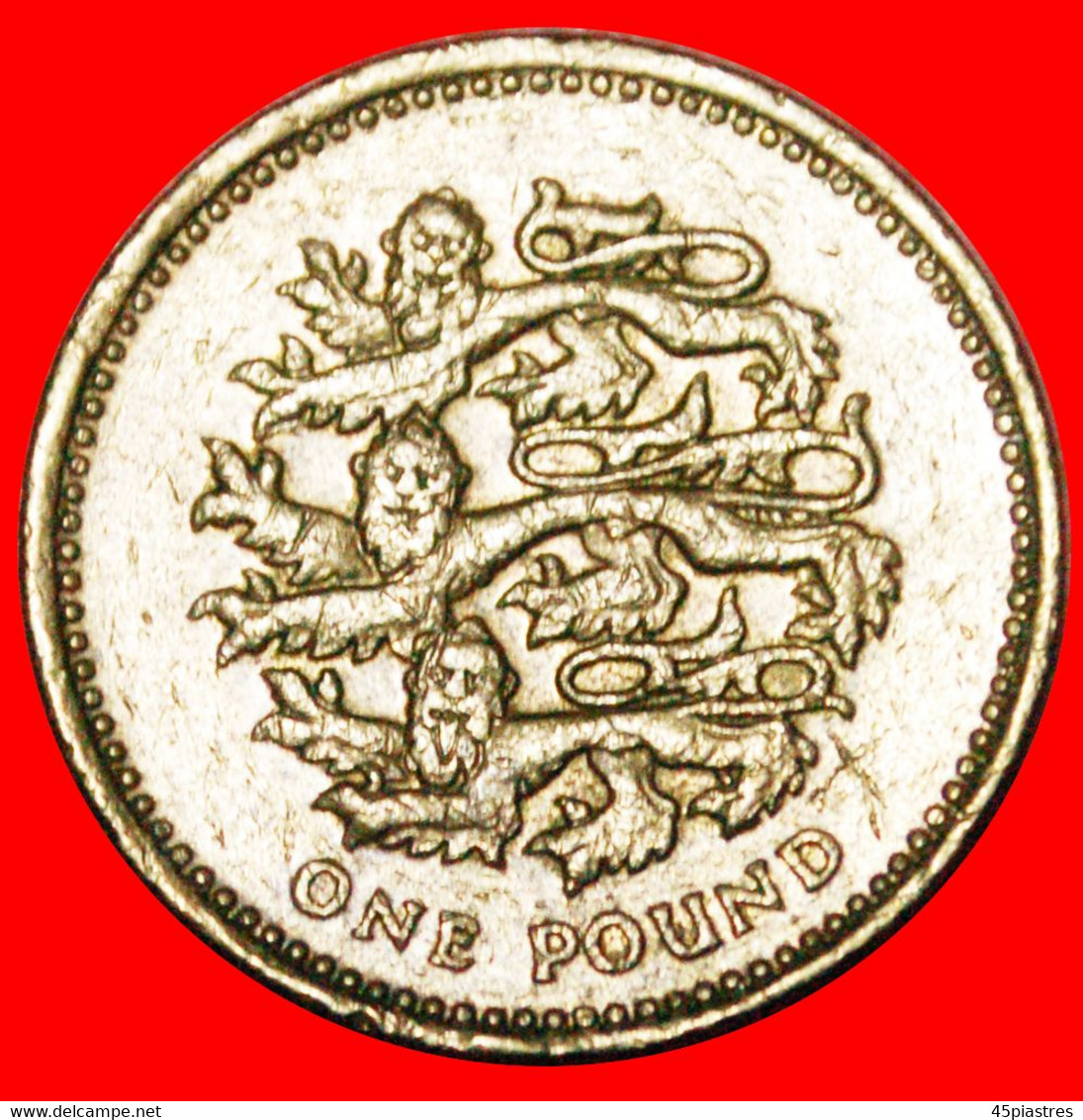 • LIONS: GREAT BRITAIN ★ 1 POUND 2002!!! LOW START ★ NO RESERVE! - 1 Pound