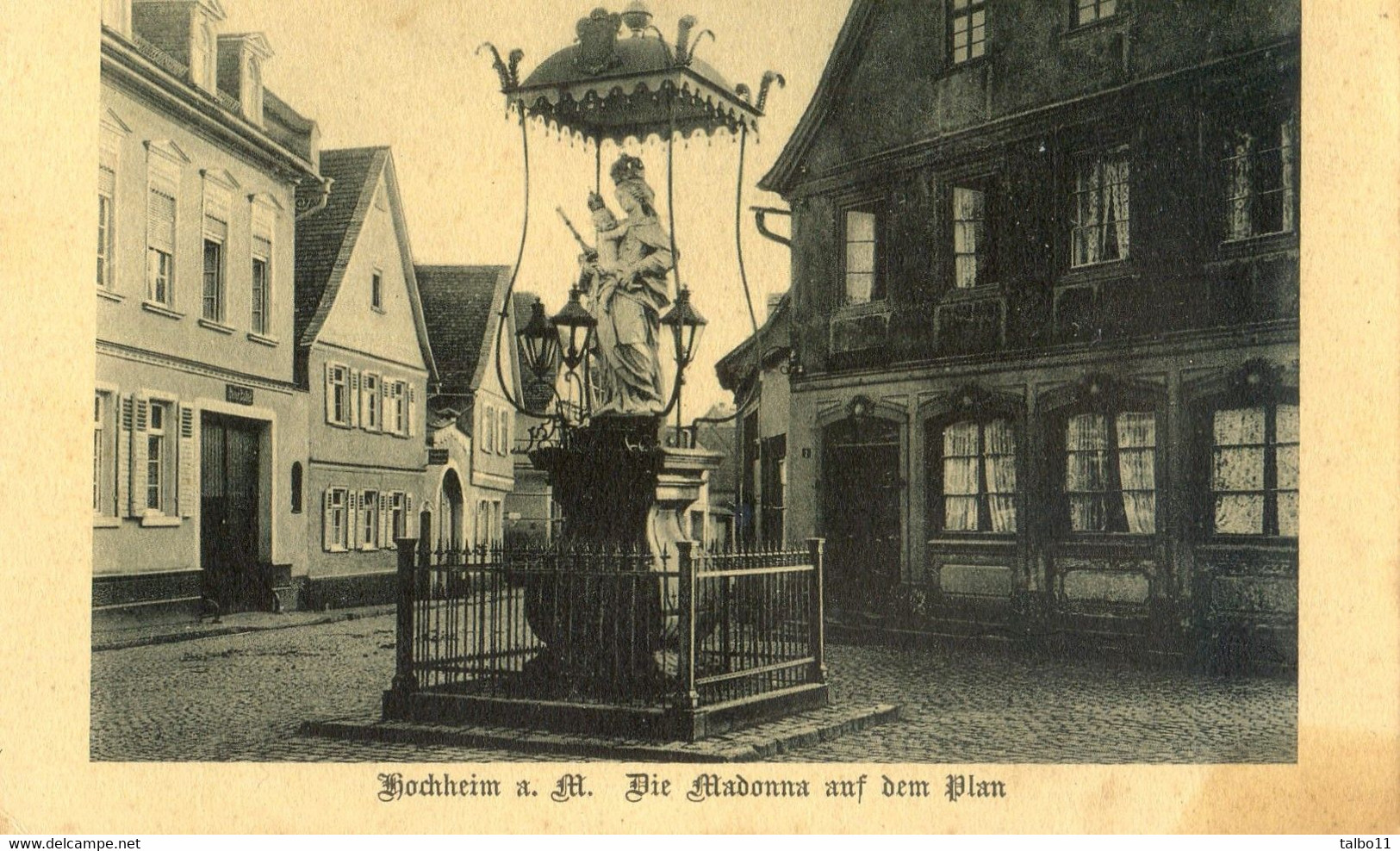 Hochheim A Main - Die Madonna Auf Dem Plan - Hochheim A. Main