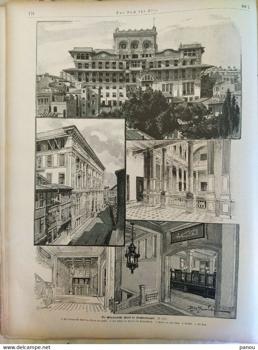 DAS BUCH Für ALLE 1897 Nr. 7 Wien, Sansibar Zanzibar, Konstantinopel, Djibouti - Other & Unclassified