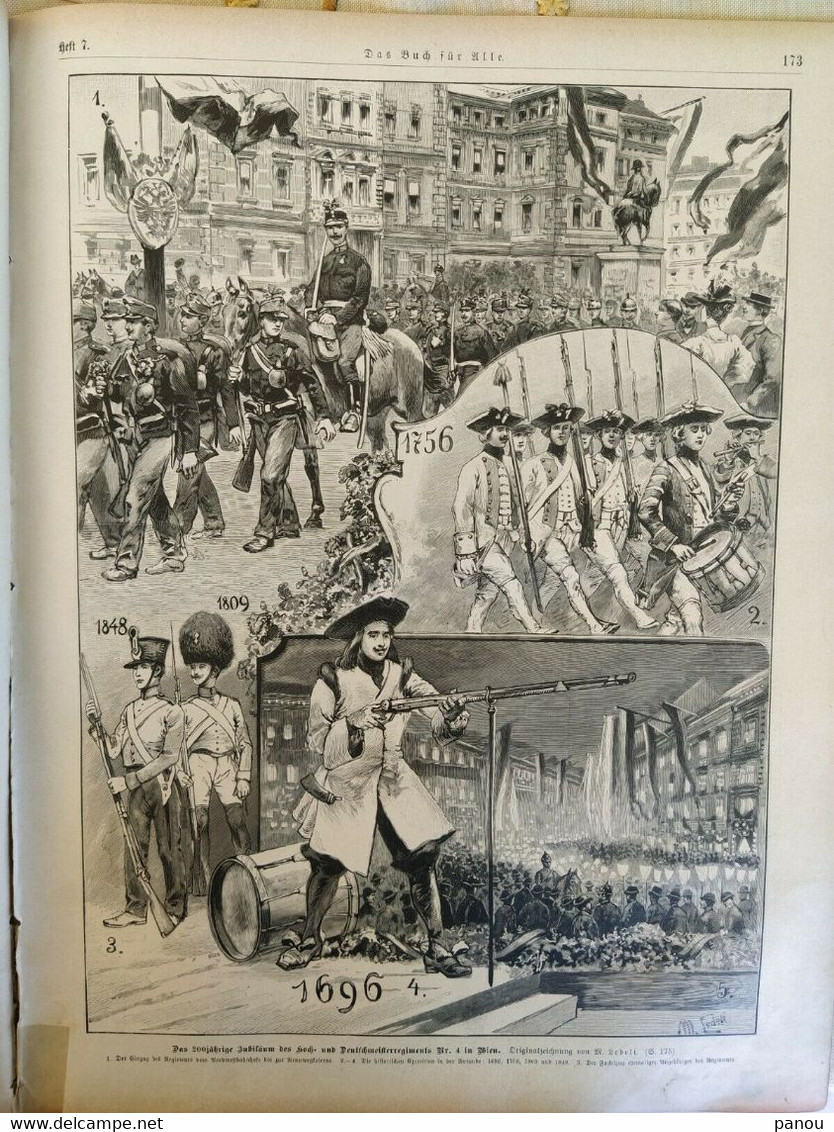 DAS BUCH Für ALLE 1897 Nr. 7 Wien, Sansibar Zanzibar, Konstantinopel, Djibouti - Other & Unclassified