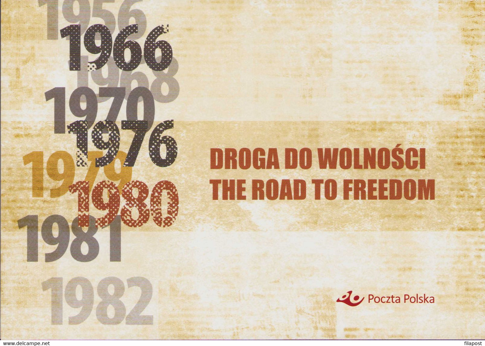 POLAND 2020 Booklet / The Road To Freedom / With Full Sheet MNH** - Cuadernillos