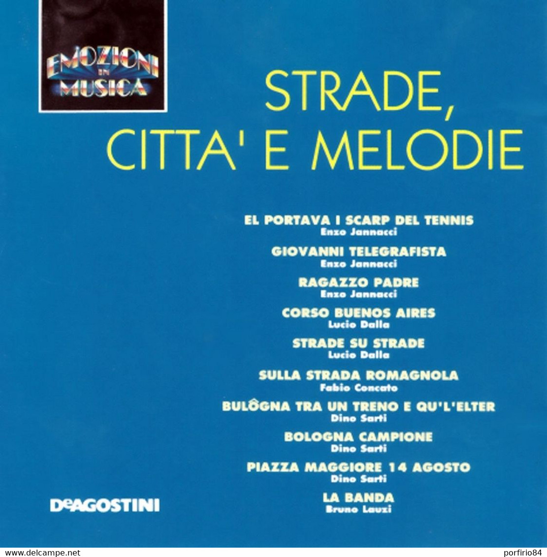 AA. VV. LP 33 Giri 12" STRADE,CITTA' E MELODIE 1991 DALLA JANNACCI SARTI LAUZI CONCATO - Altri - Musica Italiana