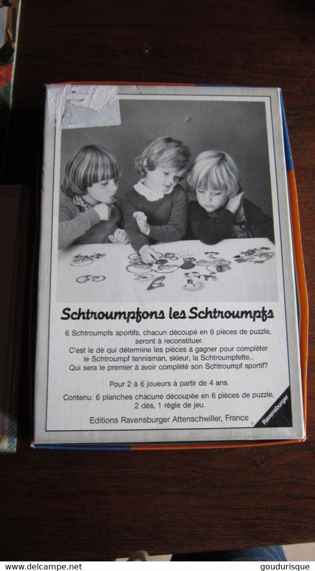 SCHTROUMPFS PUZZLE  SCHTROUMPFONS LES  SCHTROUMPFS     PEYO - Schtroumpfs, Les