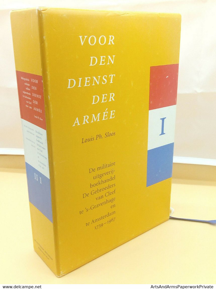 Luxe Editie Boeken 'Voor Den Dienst Der Armee...... 1739-1967', 2001 - Hollandais