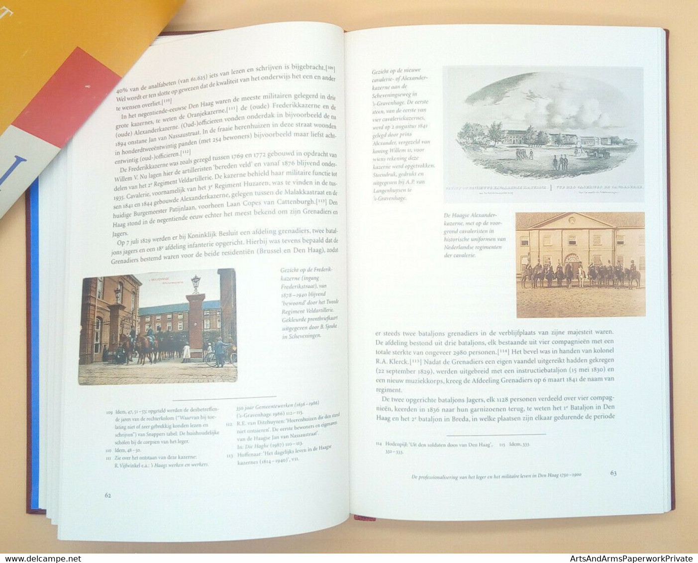Luxe editie boeken 'Voor den Dienst der Armee...... 1739-1967', 2001