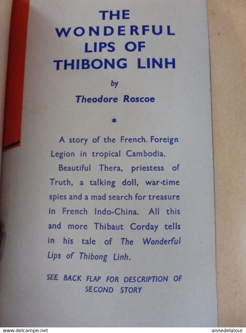 Légion étrangère Française Au Cambodge : THE WONDERFUL LIPS OF THIBONG LINH  (Story Of The French Foreign Legion) - Armées Étrangères