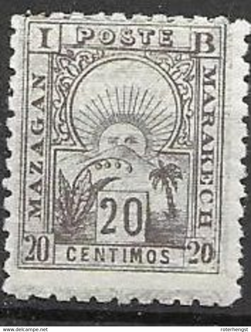 Maroc Mh * Nc  25 Euros 1893 - Lokale Post