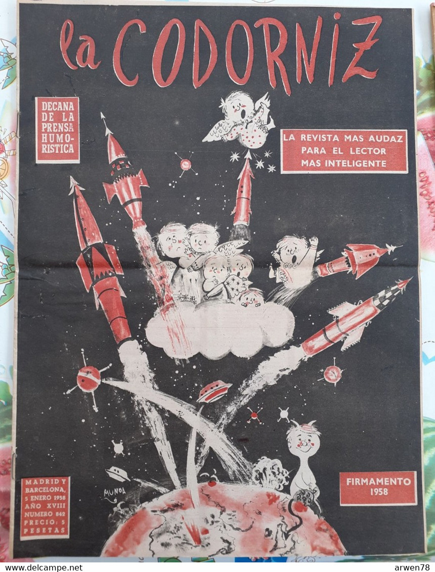 REVISTA ANTIGUA LA CODORNIZ DEL AÑO DE 1958 - [1] Fino Al 1980