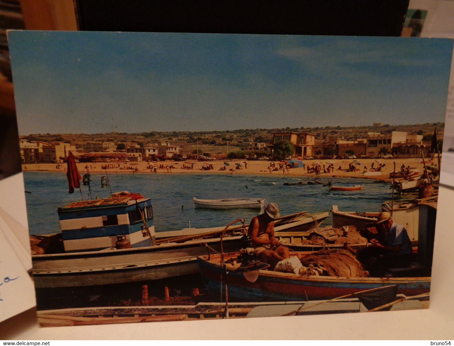 Cartolina  Donnalucata Frazione Del Comune Di Scicli Prov Ragusa Barche , Il Porticciolo 1974 - Ragusa