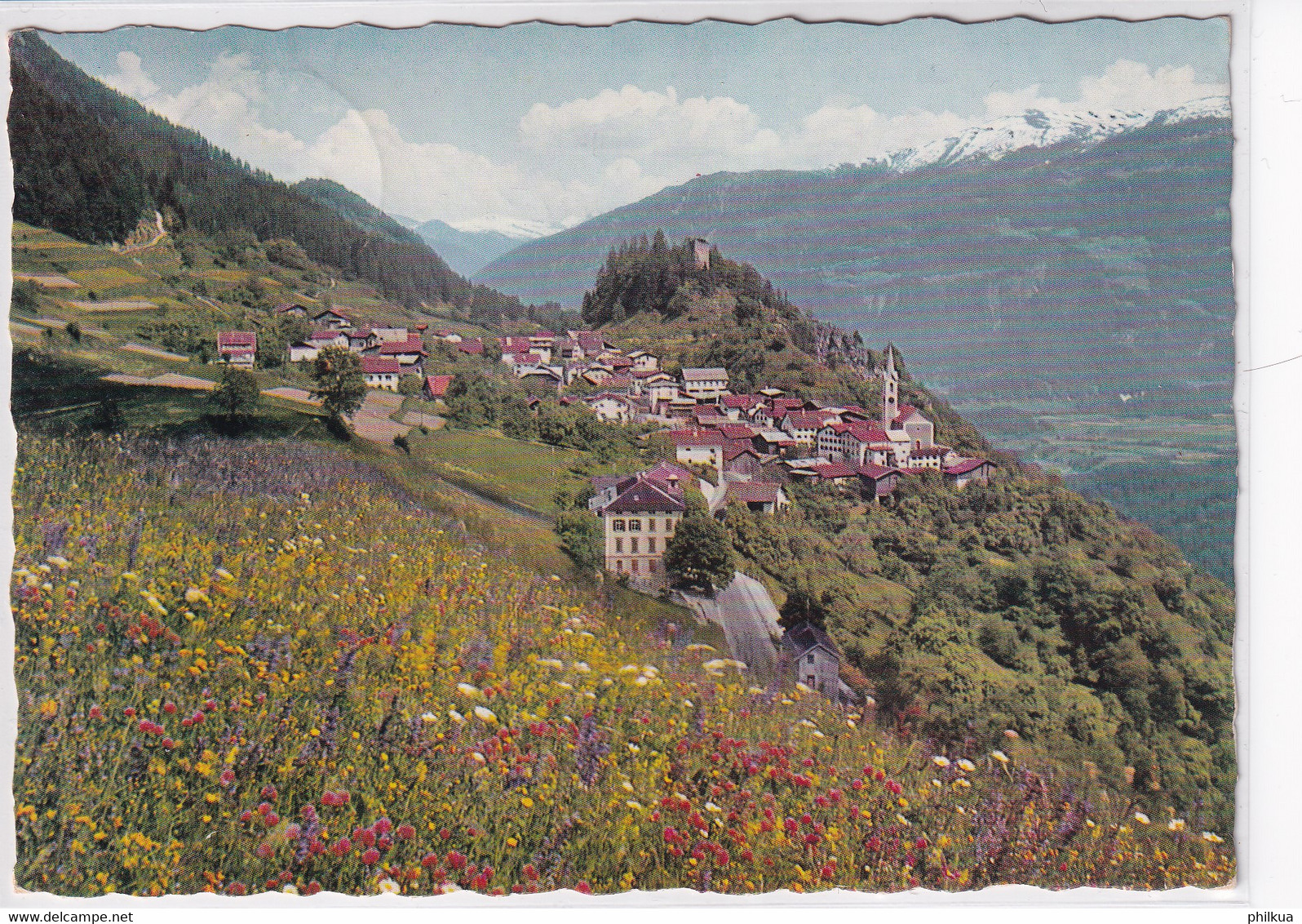 Trin Mit Ruine Hoihentrins (GRUBÜNDEN) - Trin