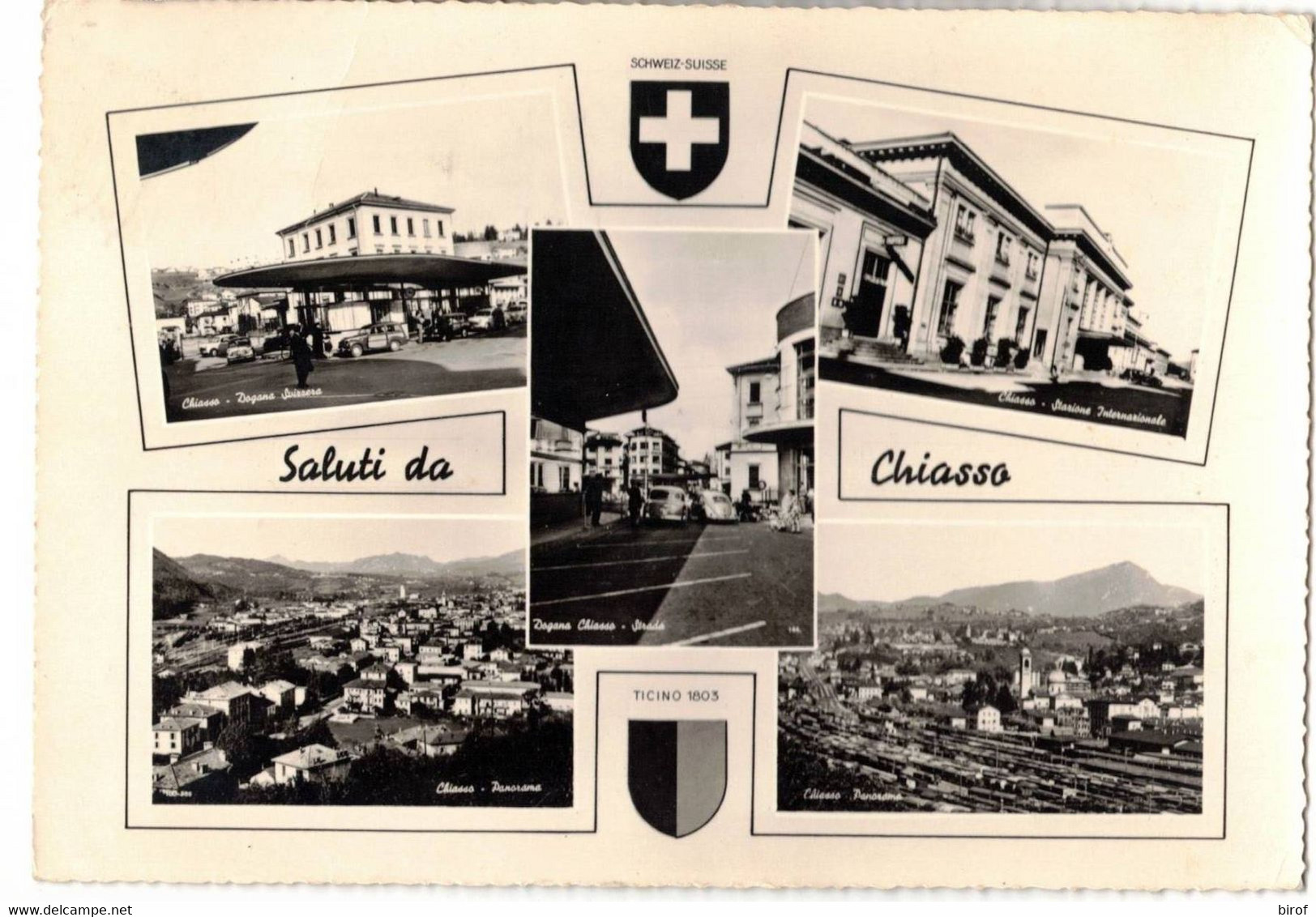 SALUTI DA CHIASSO (SVIZZERA) - Chiasso