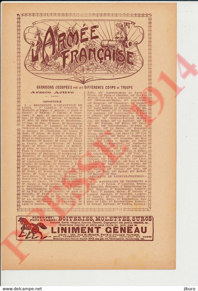 4 Vues 1914 Armée Française Garnisons (Emplacement Des Troupes) Biberons Stérilisateurs Robert Liniment Geneau 249/16 - Non Classés