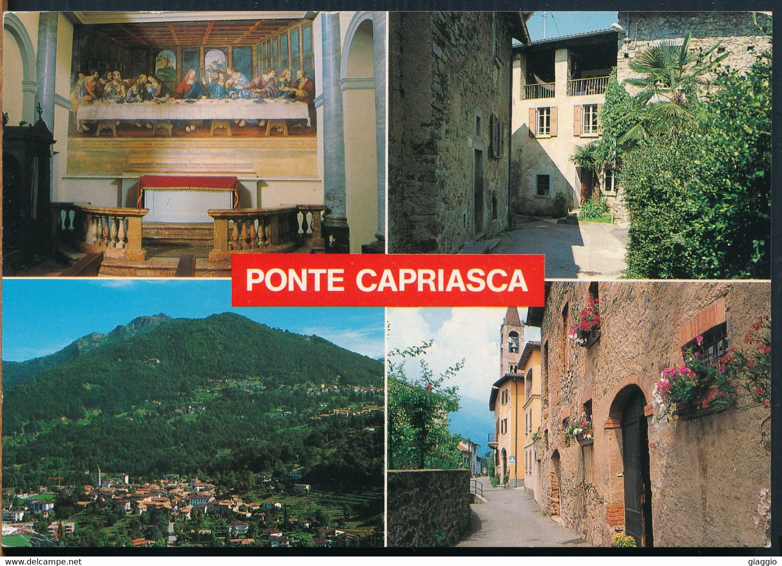 °°° 27663 - SWITZERLAND - TI - PONTE CAPRIASCA - VEDUTE - 2005 With Stamps °°° - Capriasca