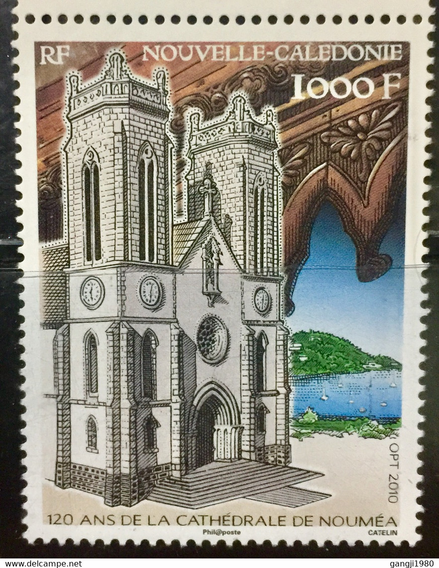 NEW CALEDONIA 2010 MNH STAMP ON CATHEDRALE - Sonstige & Ohne Zuordnung