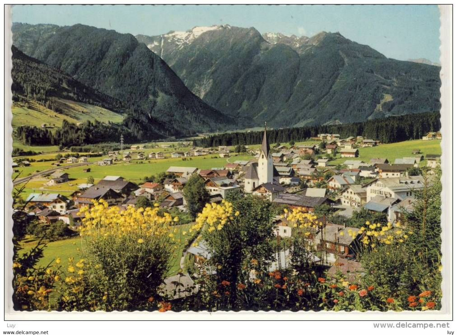 NEUKIRCHEN Am Großvenediger - Gegen Hütteltalkogel, Ort Mit Kirche - Neukirchen Am Grossvenediger